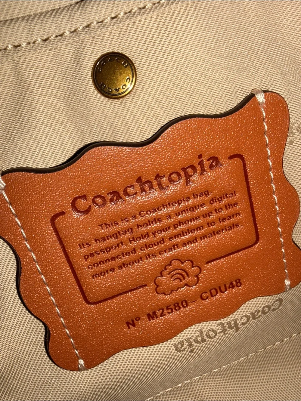 Coachtopia Bowling Top Handle Bag